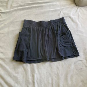 Forever 21 Cotton Mini Skirt with Pockets